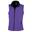 Veste Sans Manches Femme (Violet / Noir)