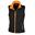 Veste Sans Manches Femme (Noir / Orange)