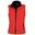 Veste Sans Manches Femme (Rouge / Noir)