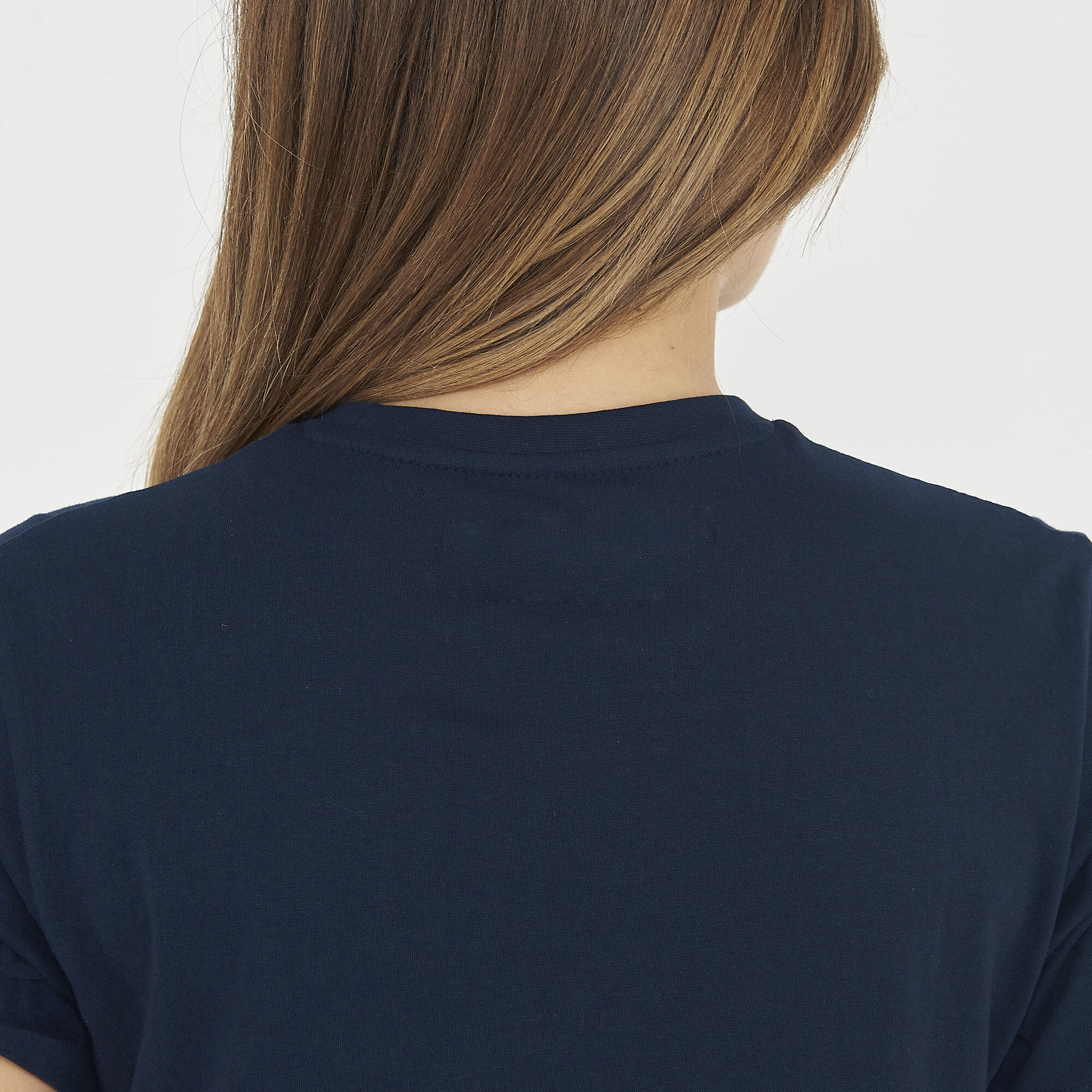 T-shirt in cotone da donna MOVE blu 3/6