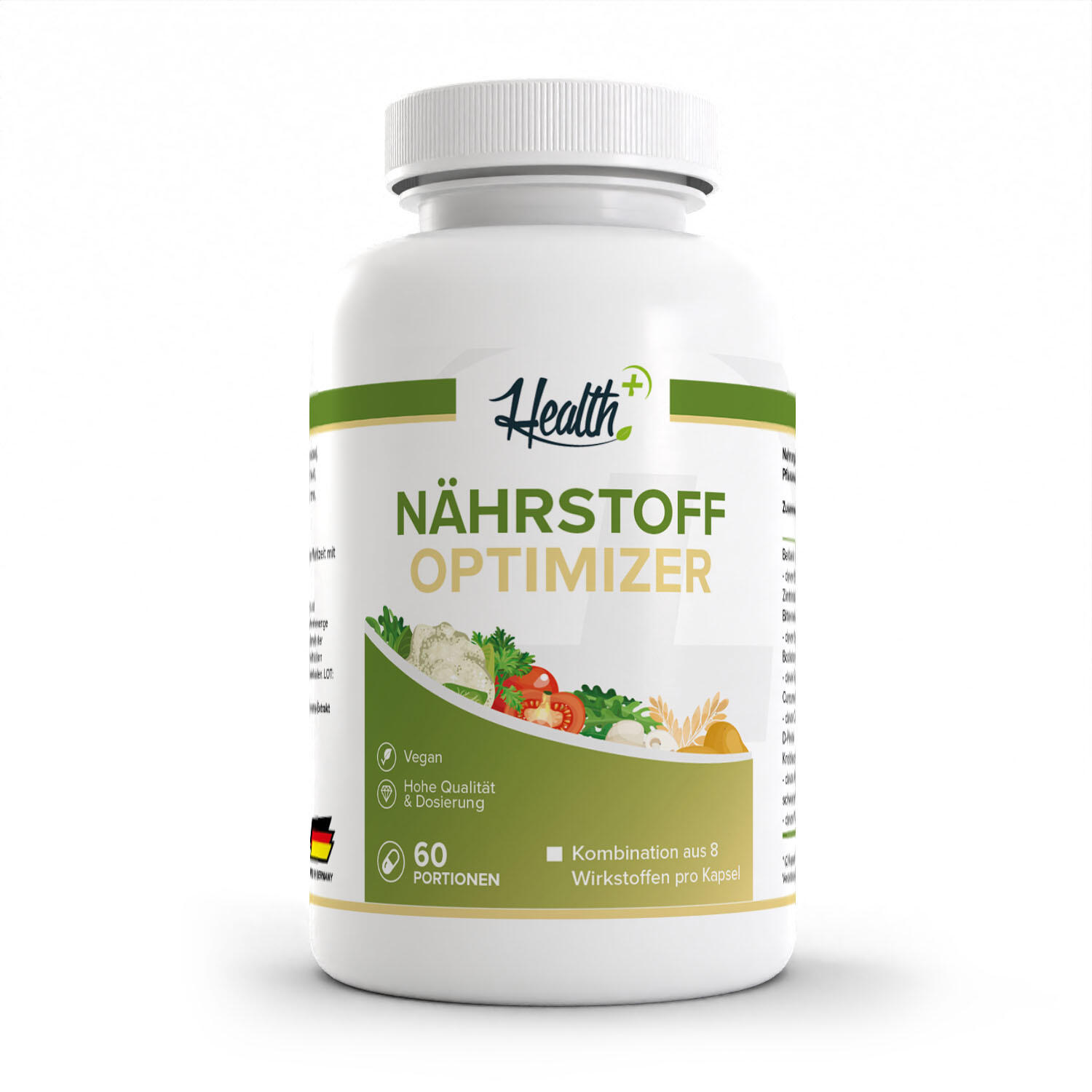 ZEC+ NUTRITION Zec+ Health+ Nährstoff-Optimizer (120 Caps) Unflavoured