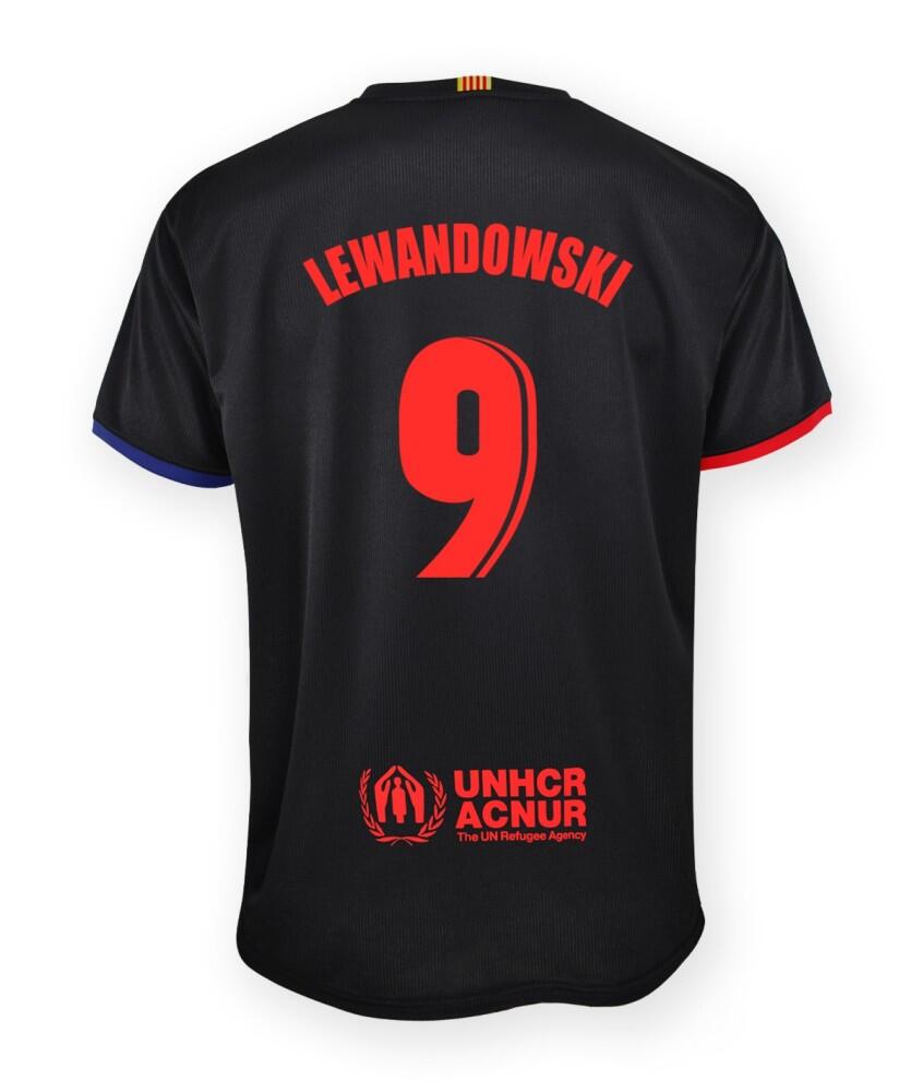 Camiseta Lewandowski Adulto FC Barcelona 2ª Equipación 24/25