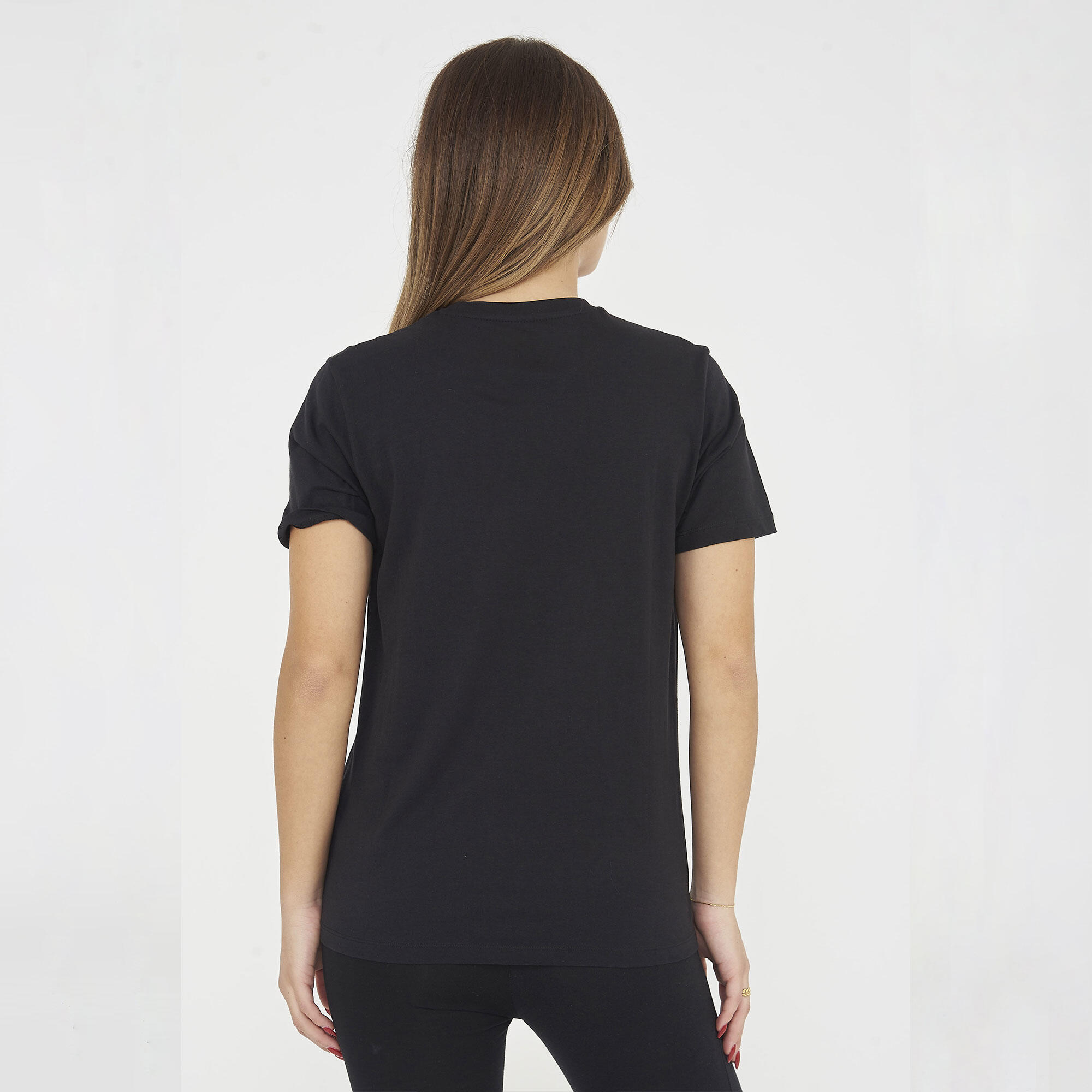 T-shirt in cotone da donna MOVE nera 2/6
