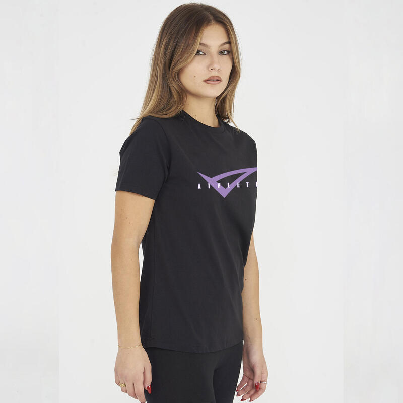 Tricou din bumbac pentru femei MOVE negru