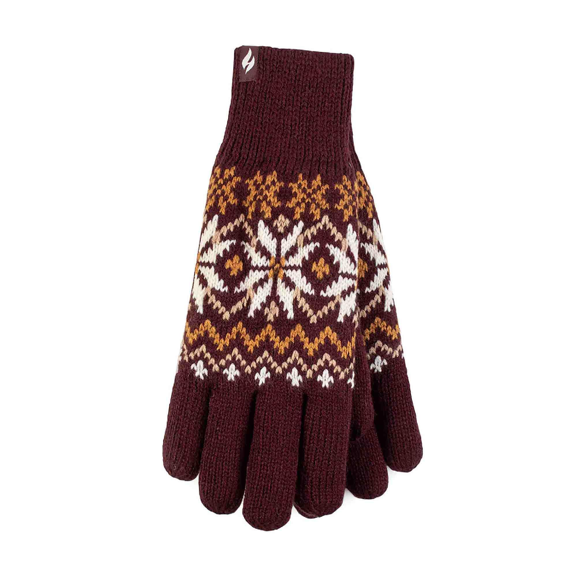 HEAT HOLDERS Ladies Knitted Thermal Insulated Gloves for Winter