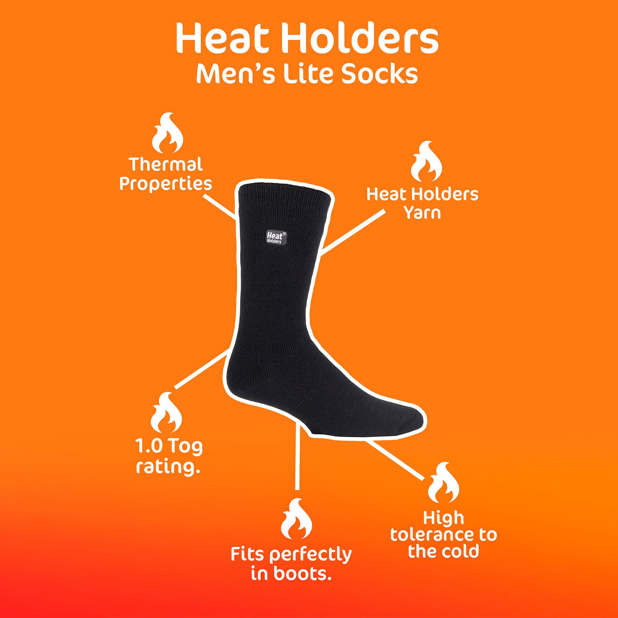 Calzini Termici Heat Holders Lite Hobby Uomo – Morbidi, Caldi E Perfetti Per Gli Sportivi!
