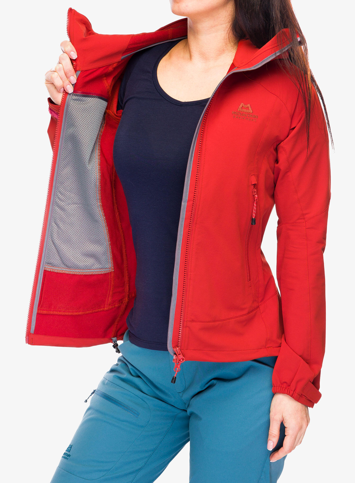Damen Funktionsjacke W FRONTIER HOODED JACKET 7/7