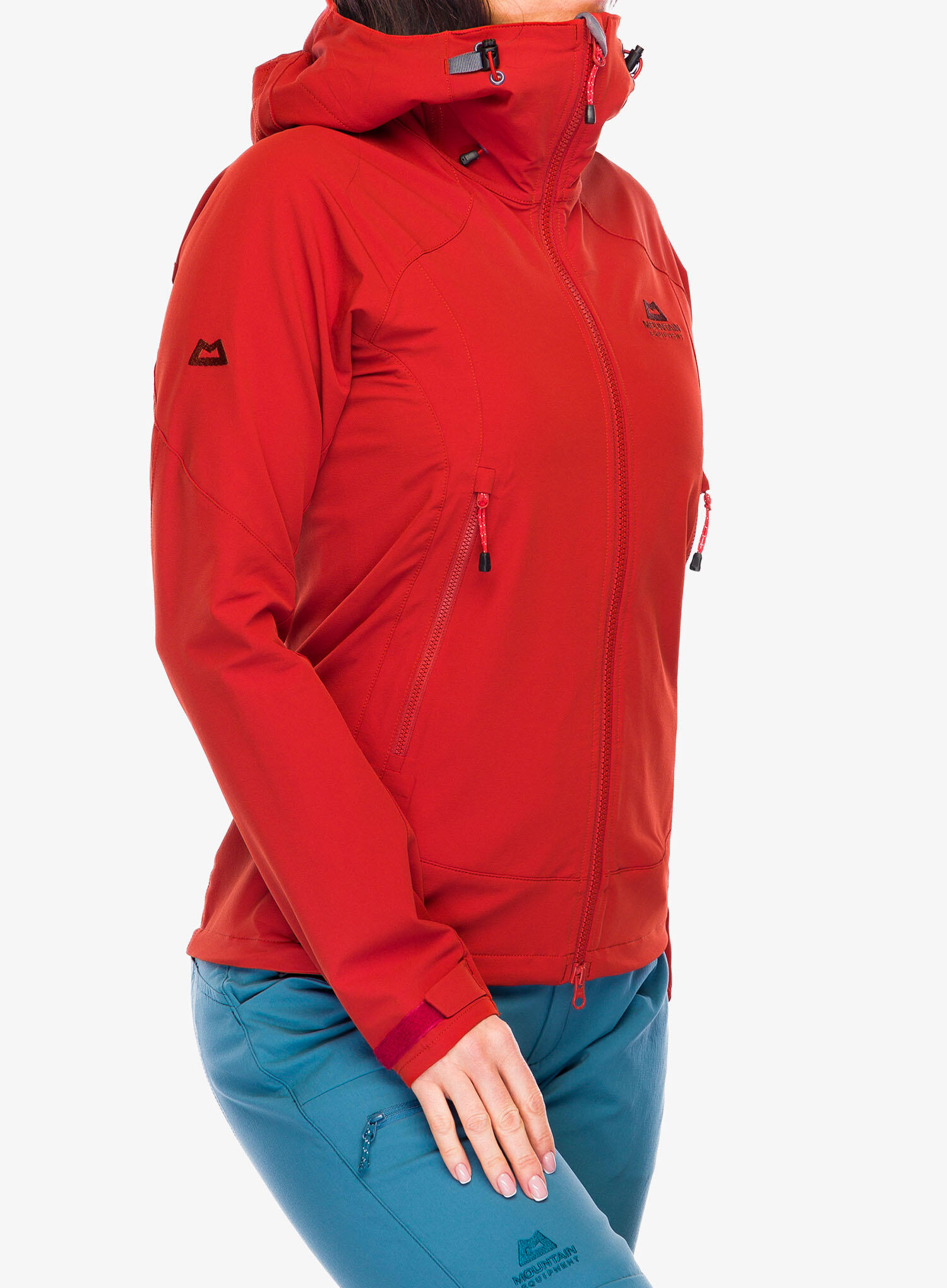 Damen Funktionsjacke W FRONTIER HOODED JACKET 3/7
