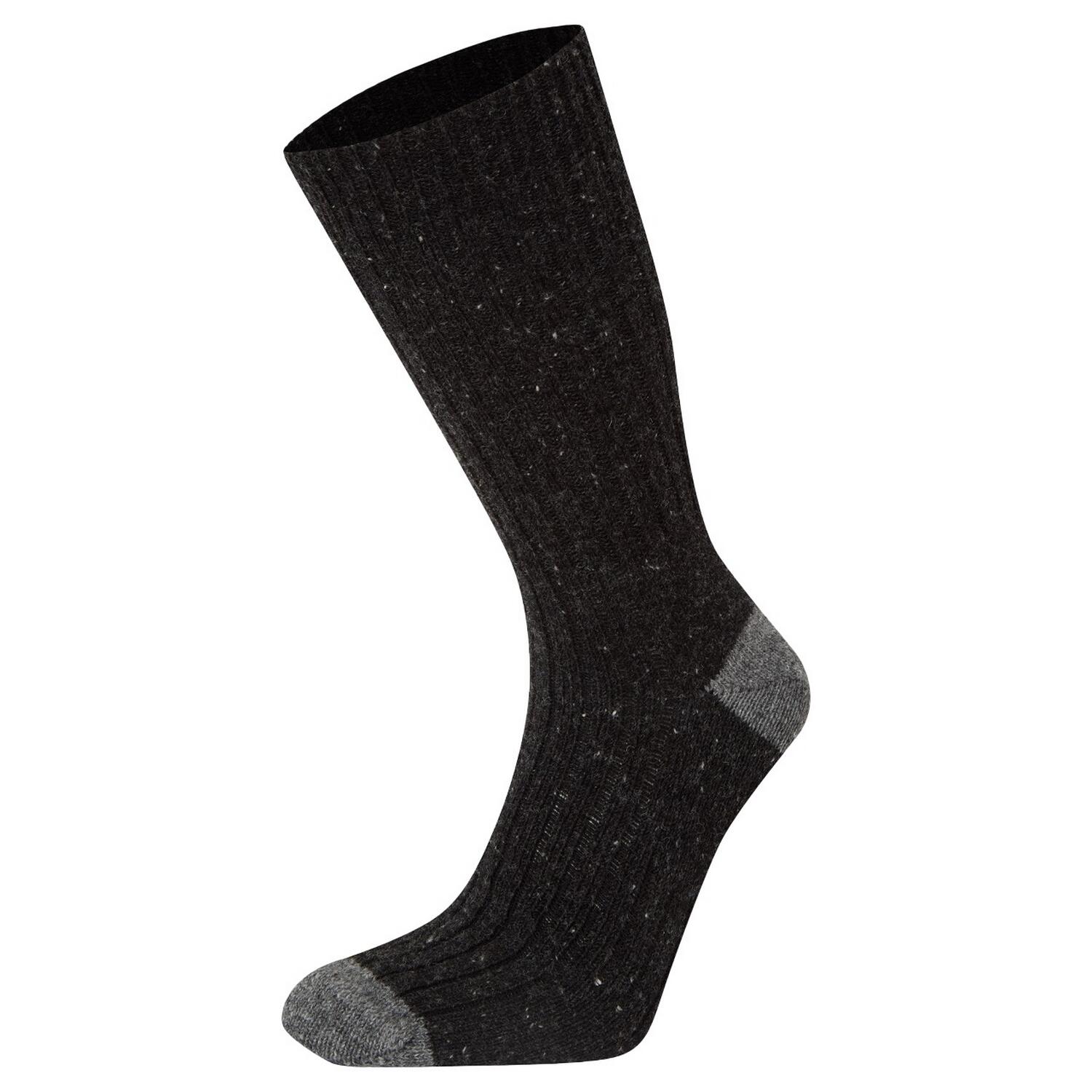 Chaussettes TORVER Adulte (Poivre Noir / Gris Clair) 2/3
