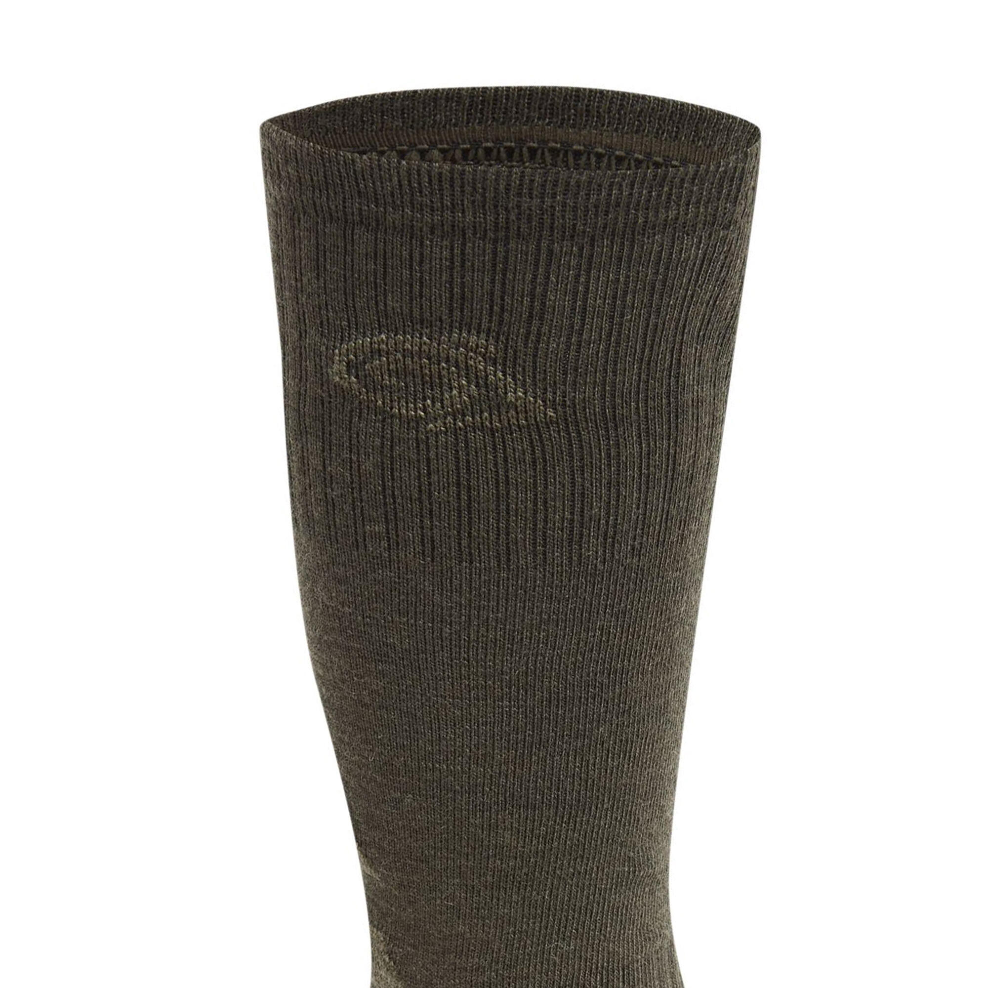Chaussettes Adulte (Vert Forêt / Vert Kaki) 2/3