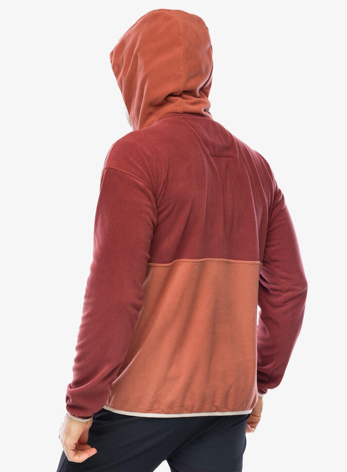 Bluza polarowa z kapturem męska Columbia Backbowl Lite Half Zip Hoodie