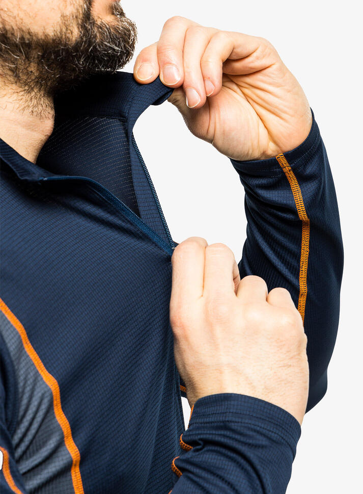 Koszulka longsleeve męska Mountain Equipment Ignis LS Zip Tee