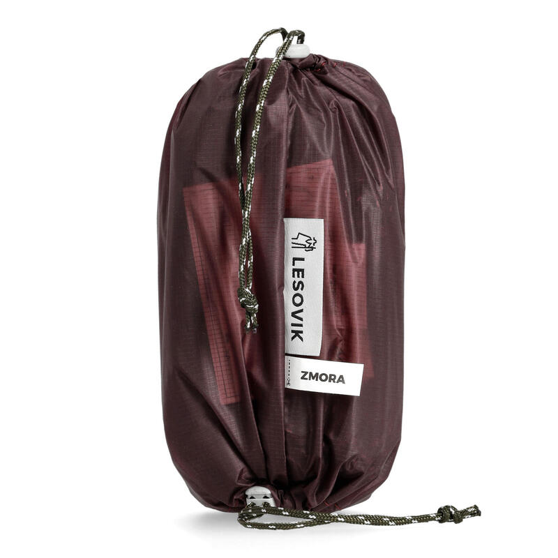 Tarp turystyczny Lesovik Zmora - burgundy ron