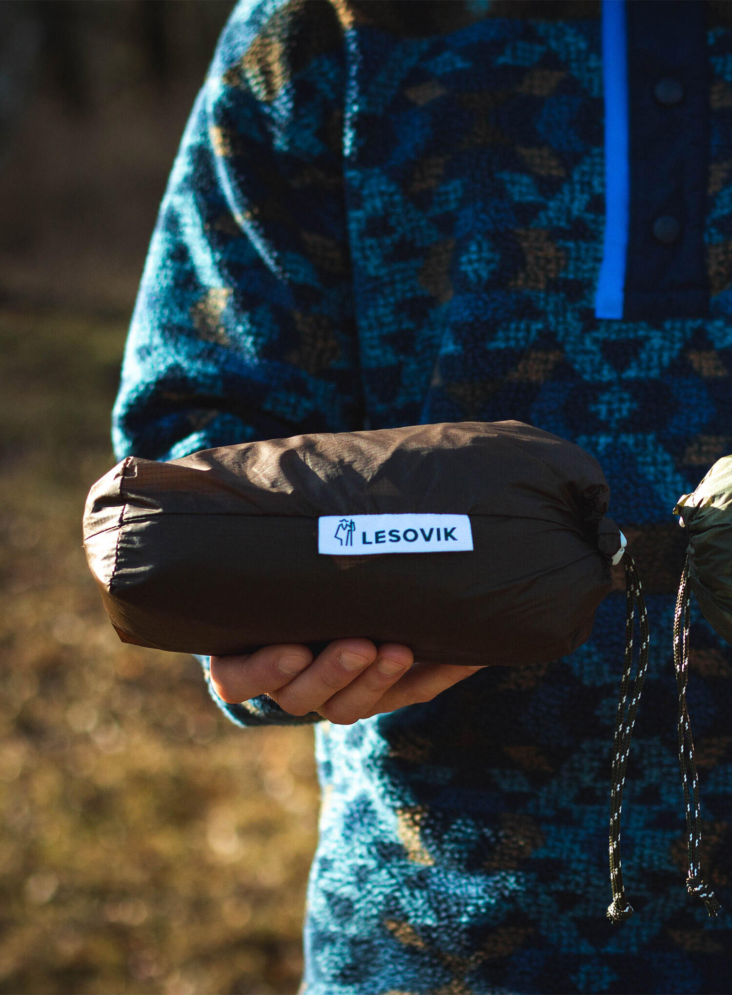 Tarp turystyczny Lesovik Zmora - kangaroo brown 7/7