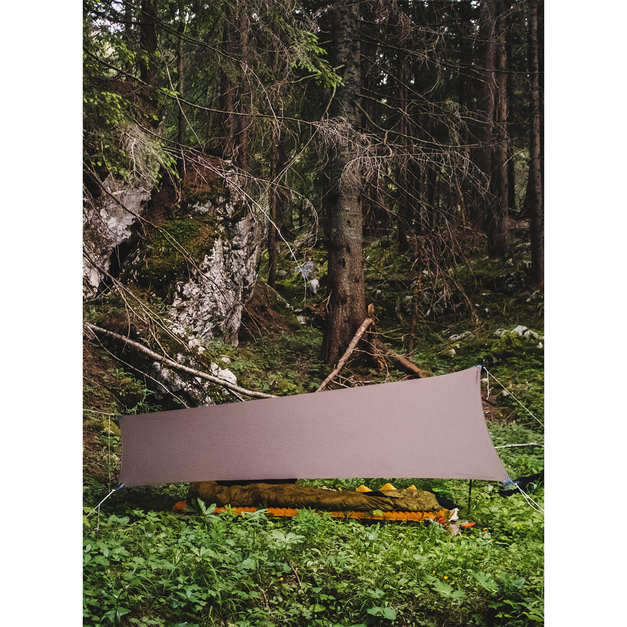 Tarp turystyczny Lesovik Zmora - kangaroo brown