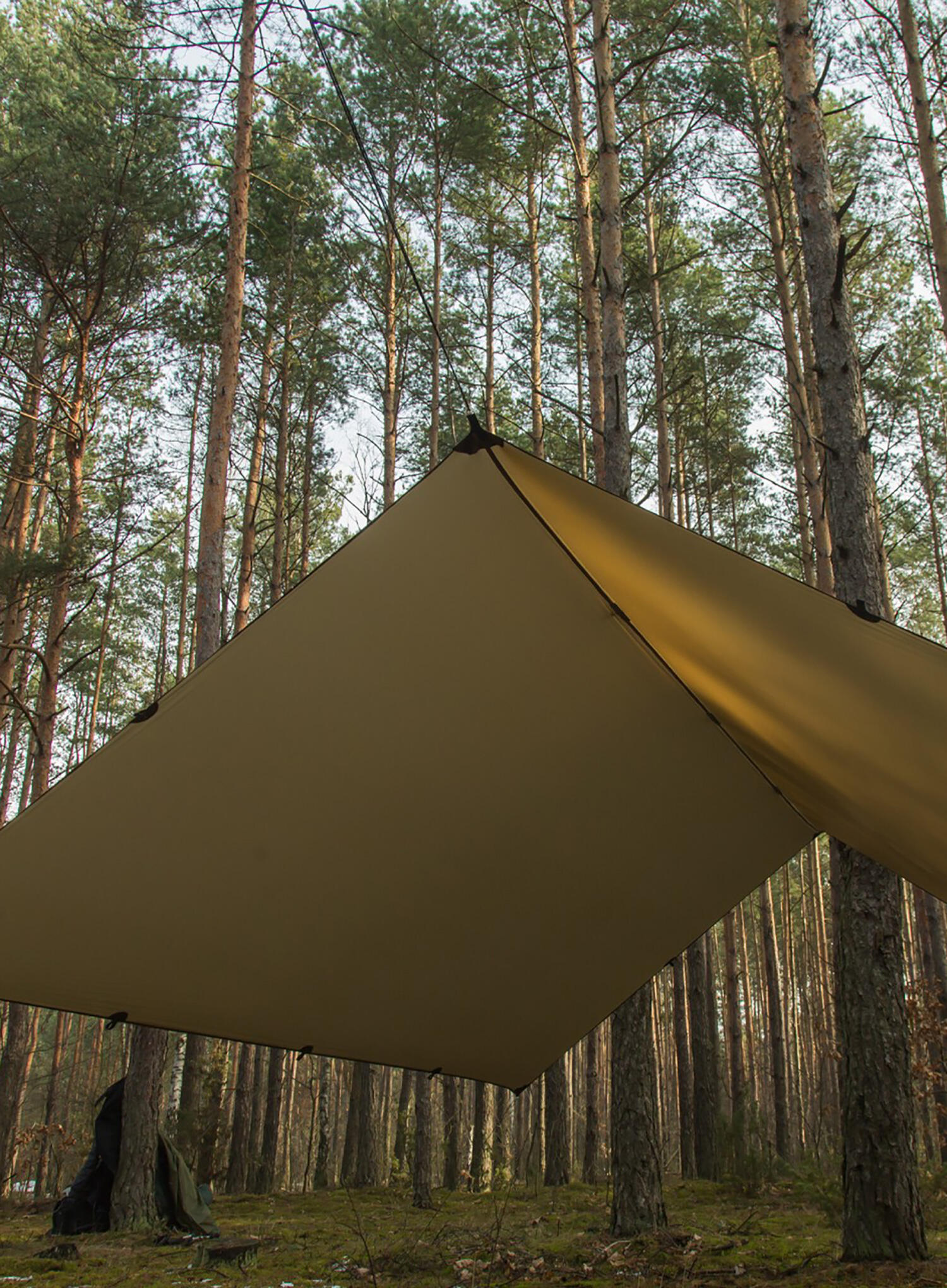 Tarp turystyczny Lesovik Groza - kangaroo brown 7/7