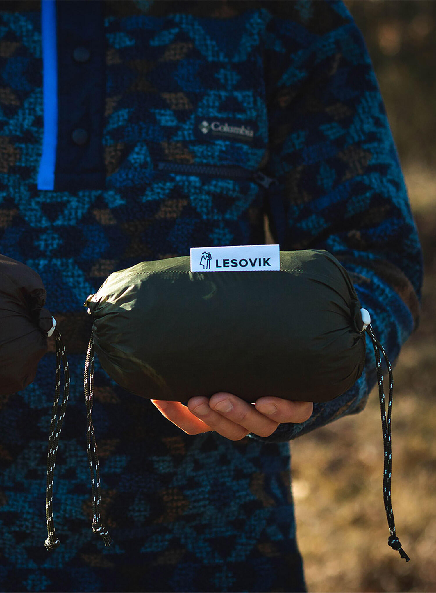 Tarp turystyczny Lesovik Zmora - crocodile green 6/7