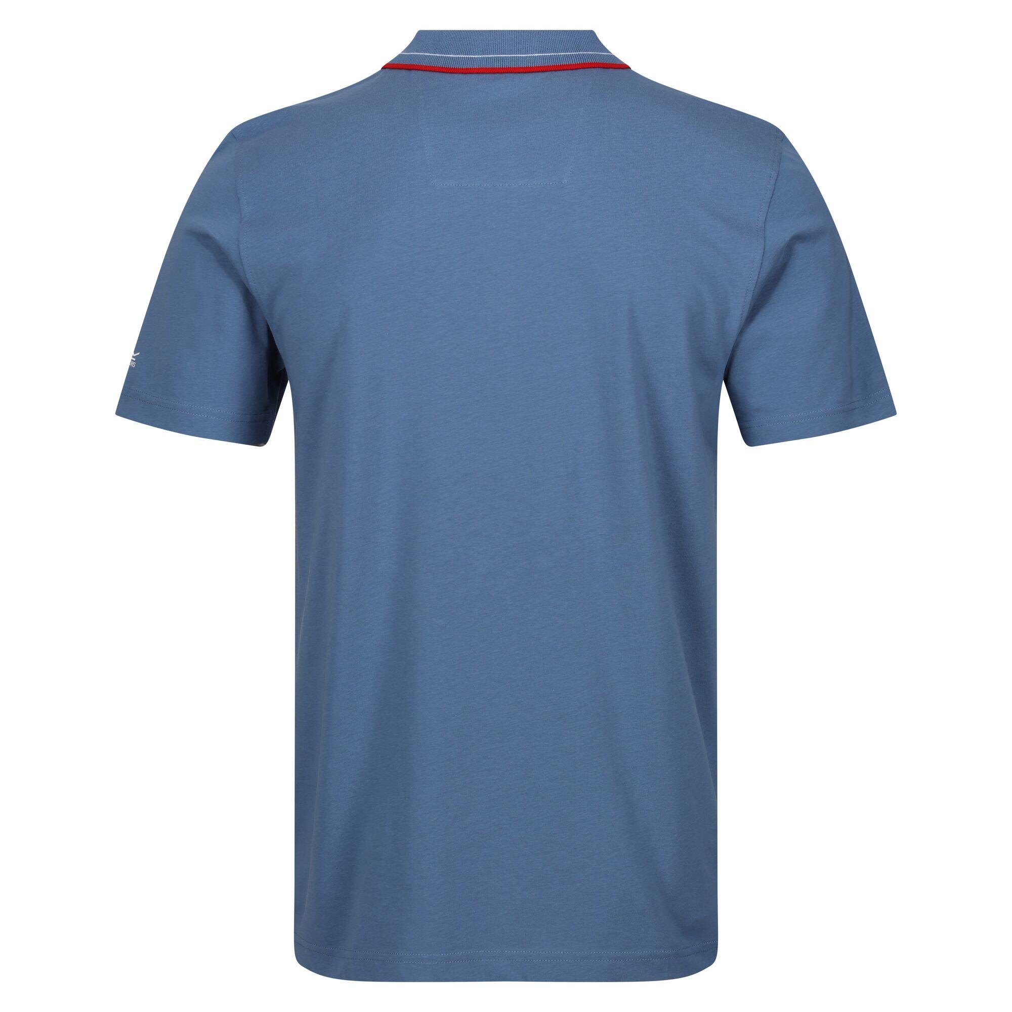 Maglietta Polo Uomo Regatta Forley Blu Coronetto 2/5
