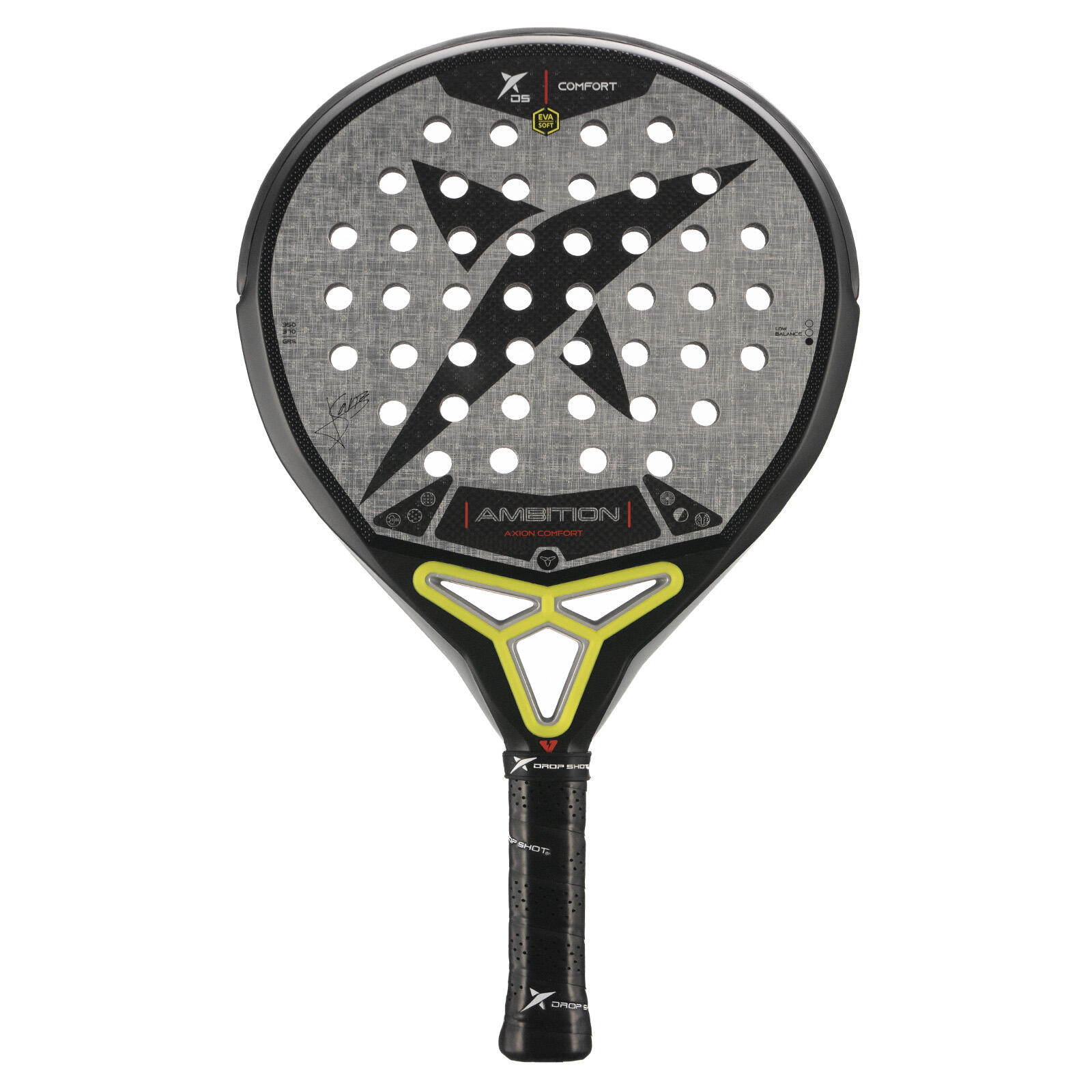 DROP SHOT Drop Shot Axion Comfort 1.0 Padelracket -  ZWART - unisex
