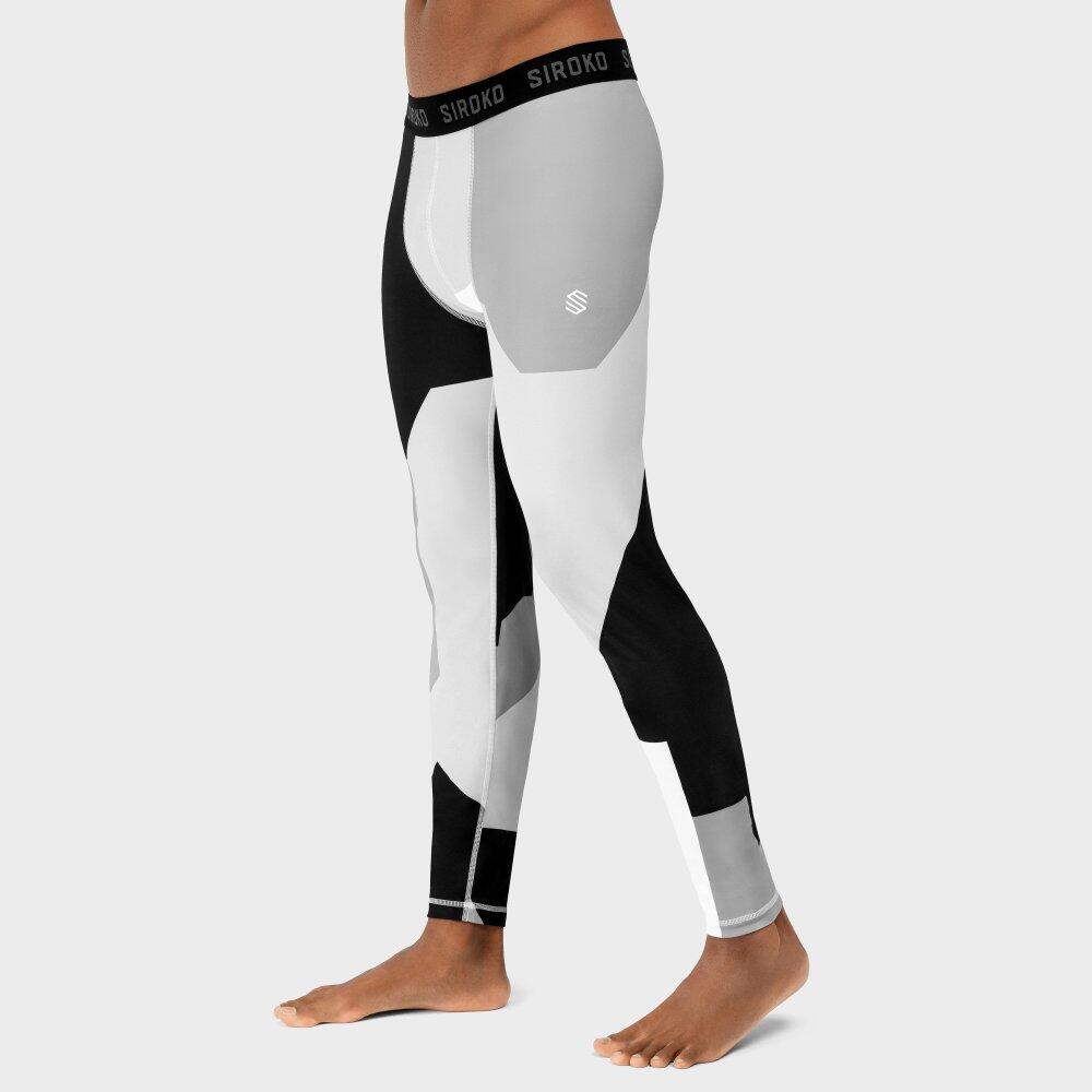 Pantalon sous-vêtement thermique homme Sports d'hiver Bansko Gris 3/7