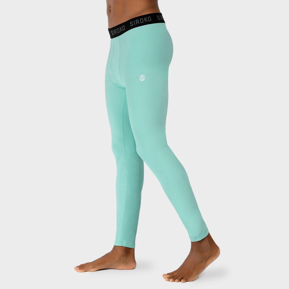 Calças interiores térmicas para homem Desportos de inverno Icy Turquesa 3/7