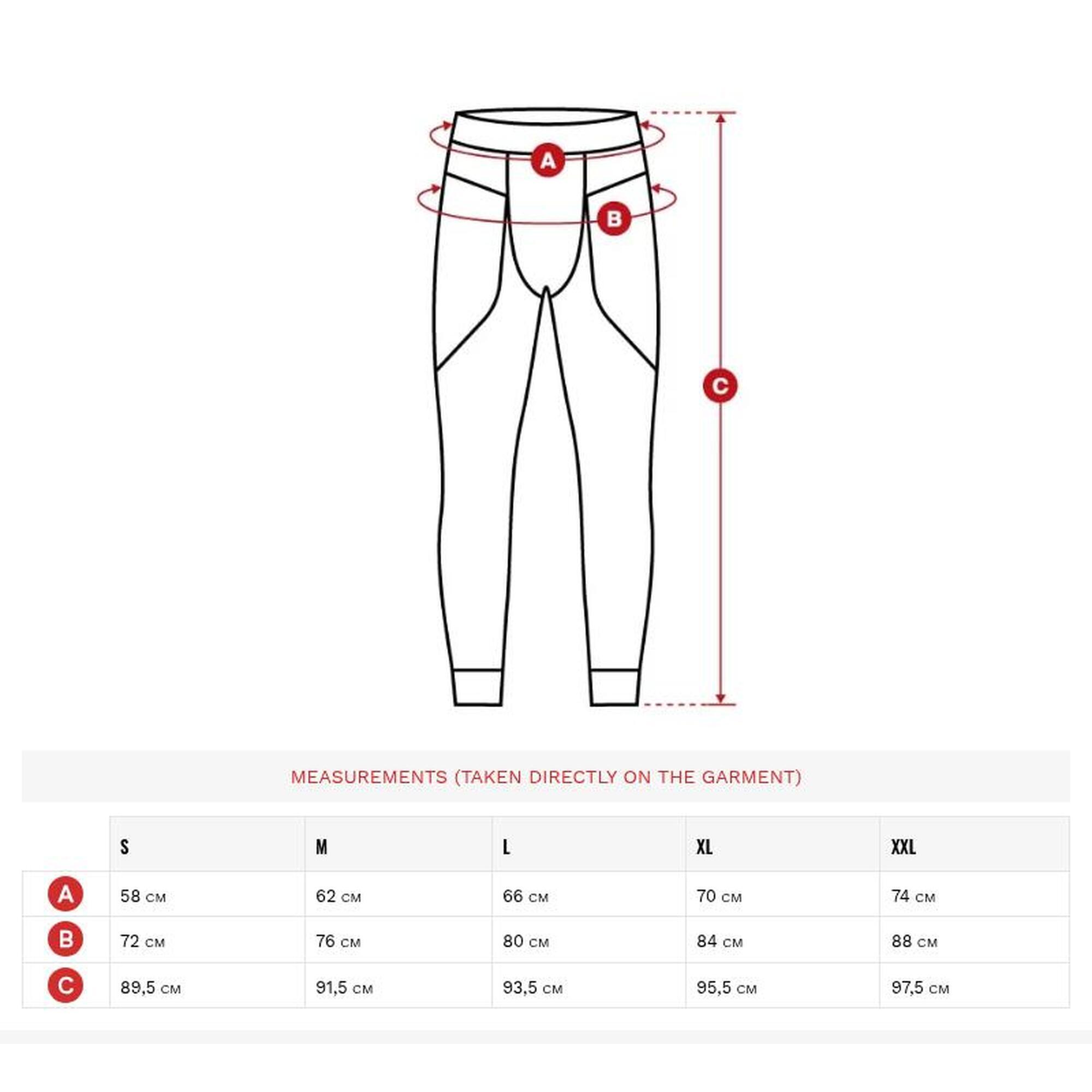 Compresie bază strat pantaloni bărbați Method Verde