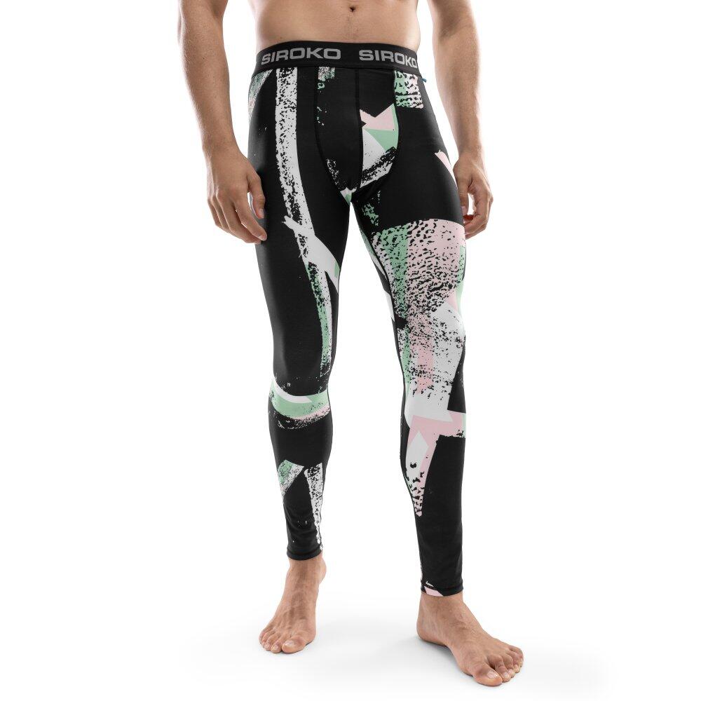 Men Winter sports thermal base layer pants Vector Multicolor