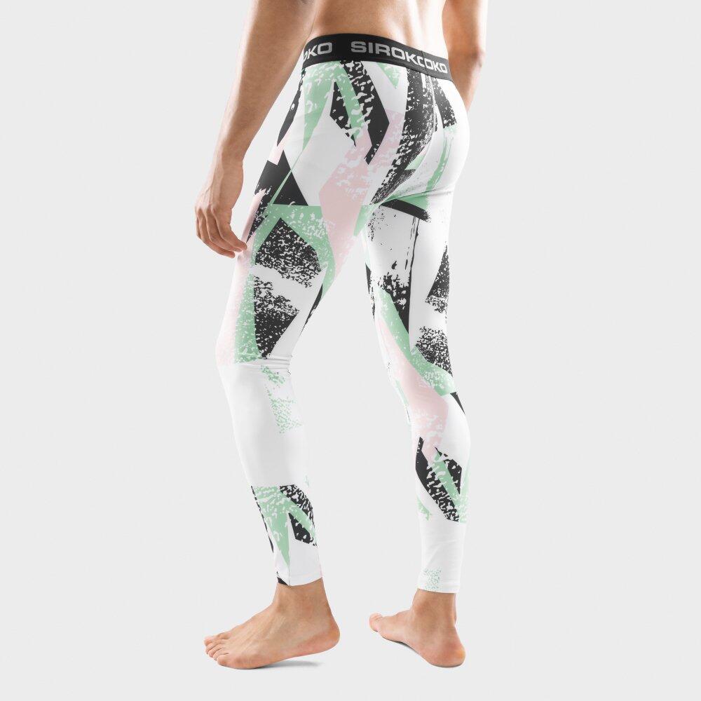 Leggings térmicos de hombre esquí y nieve Gouache Multicolor 6/8