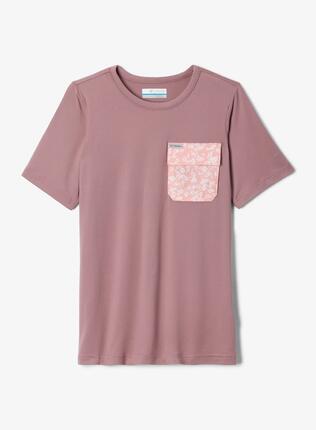 Koszulka szybkoschnąca dziewczęca Columbia Washed Out Utility Shirt