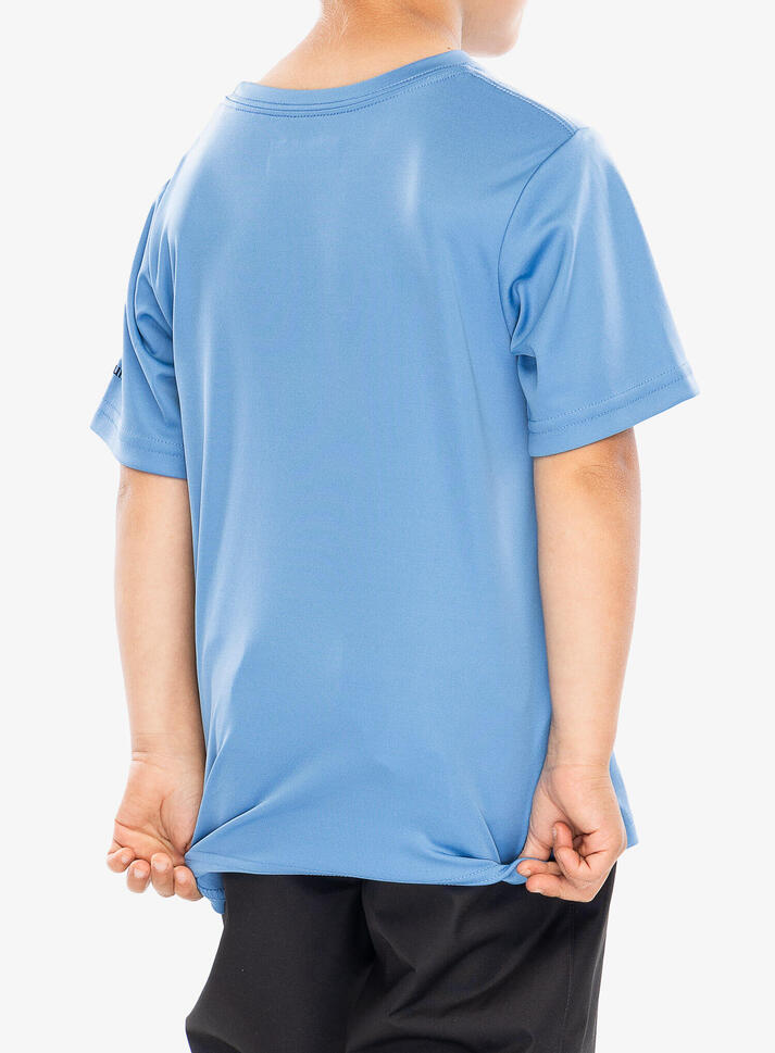 Koszulka szybkoschnąca chłopięca Columbia Fork Stream Short Sleeve Graphic Shirt
