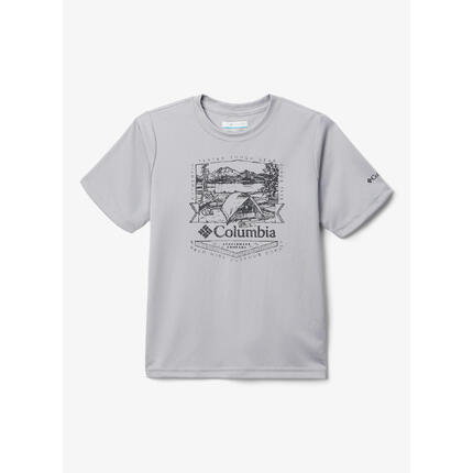 Koszulka szybkoschnąca chłopięca Columbia Fork Stream Short Sleeve Graphic Shirt