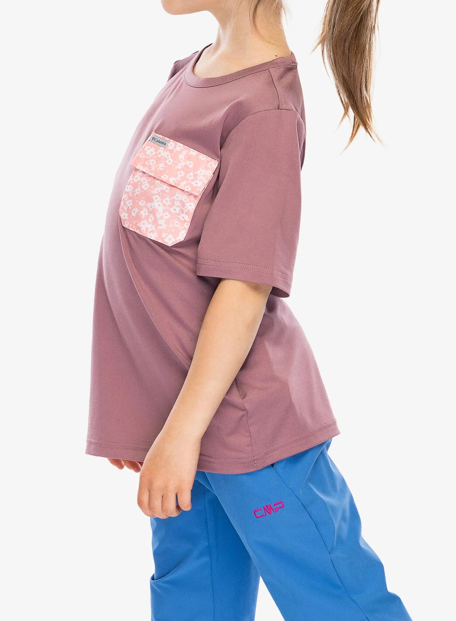 Koszulka szybkoschnąca dziewczęca Columbia Washed Out Utility Shirt 4/7