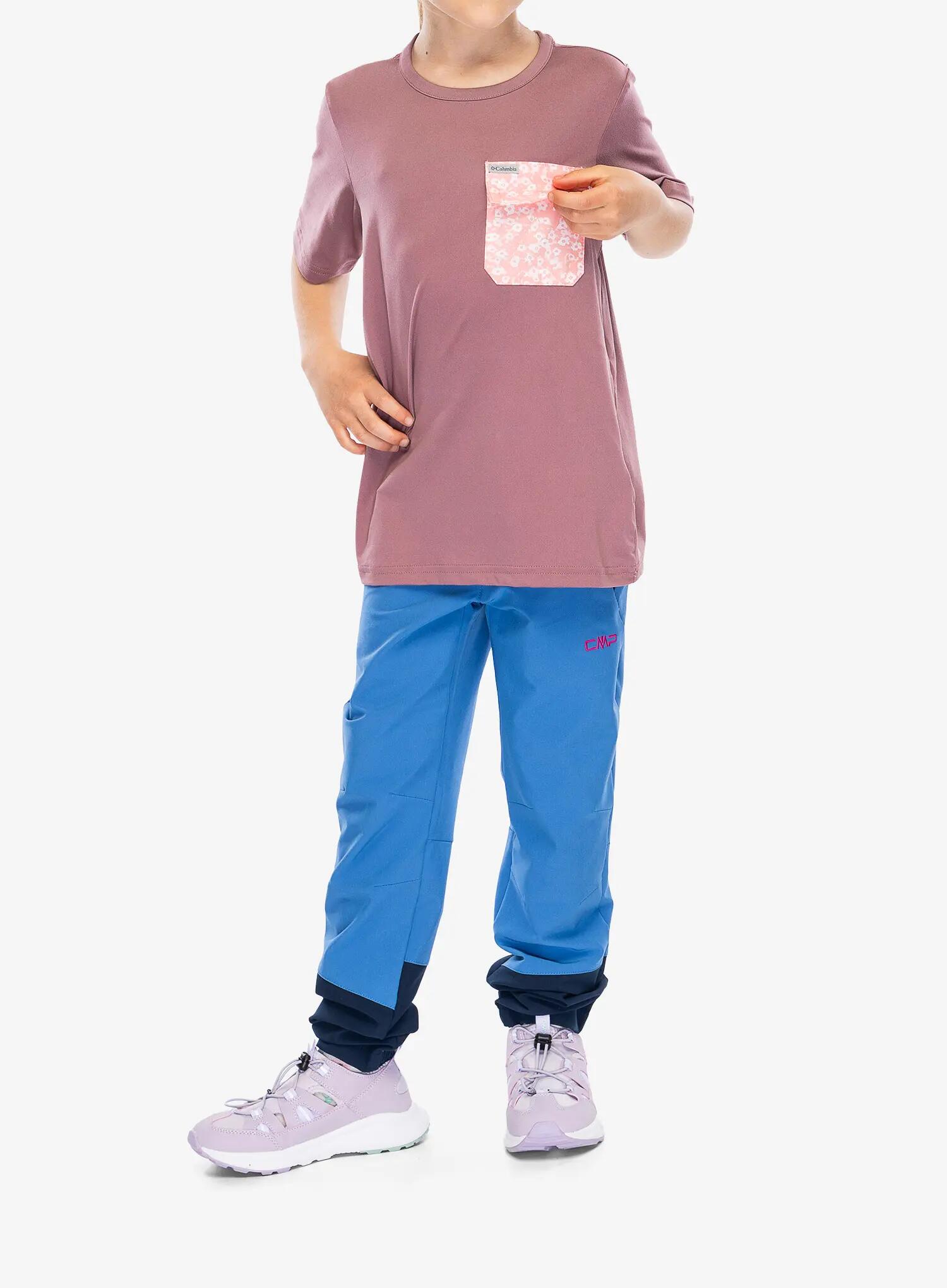 Koszulka szybkoschnąca dziewczęca Columbia Washed Out Utility Shirt 5/7