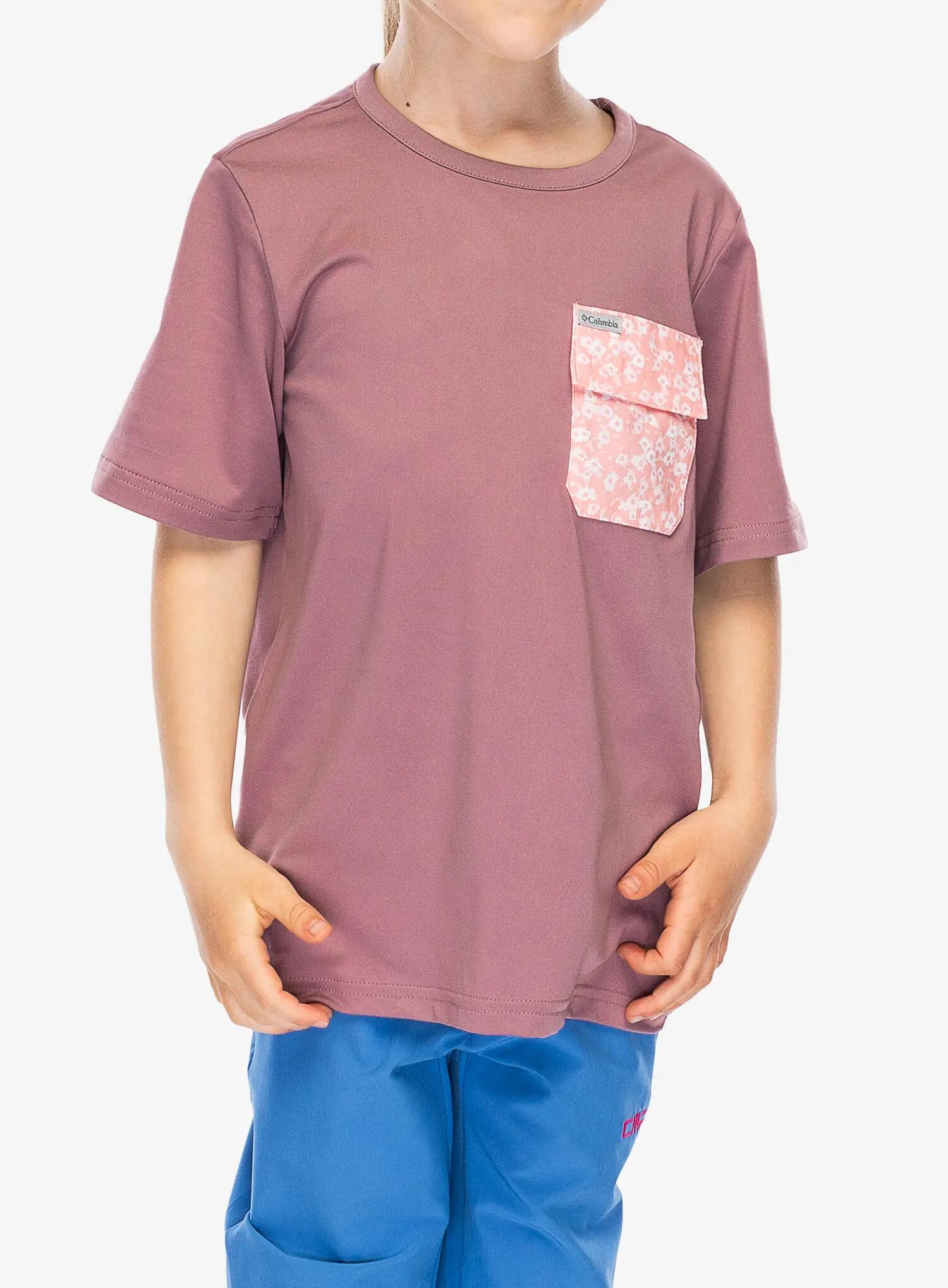 Koszulka szybkoschnąca dziewczęca Columbia Washed Out Utility Shirt 3/7