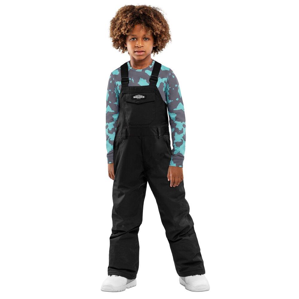 SIROKO Salopette da snowboard per bambini Sport invernali Bambini e bambine KB1 Fierce