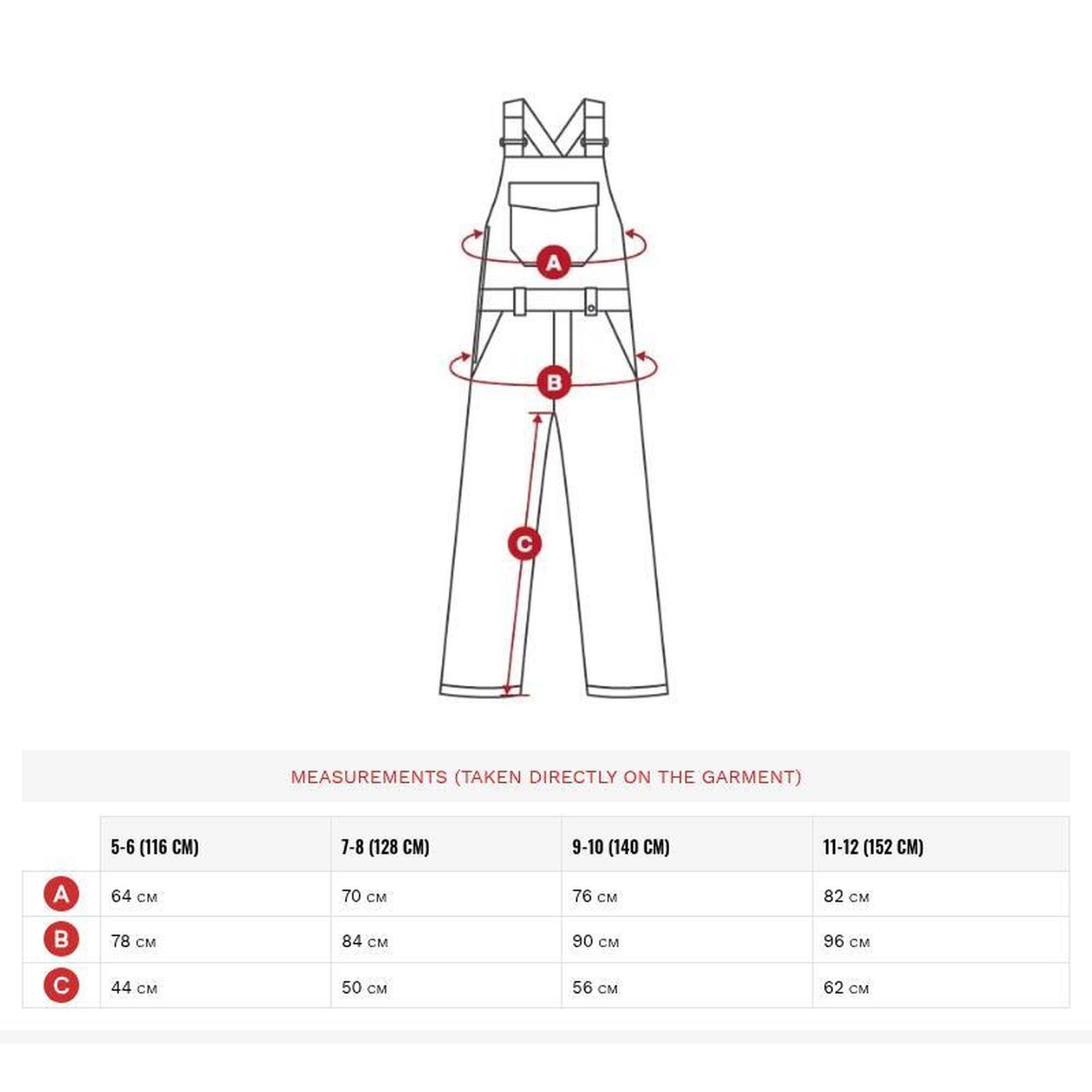 Chlapecké snowboardové kalhoty s kšandami KB1 Native