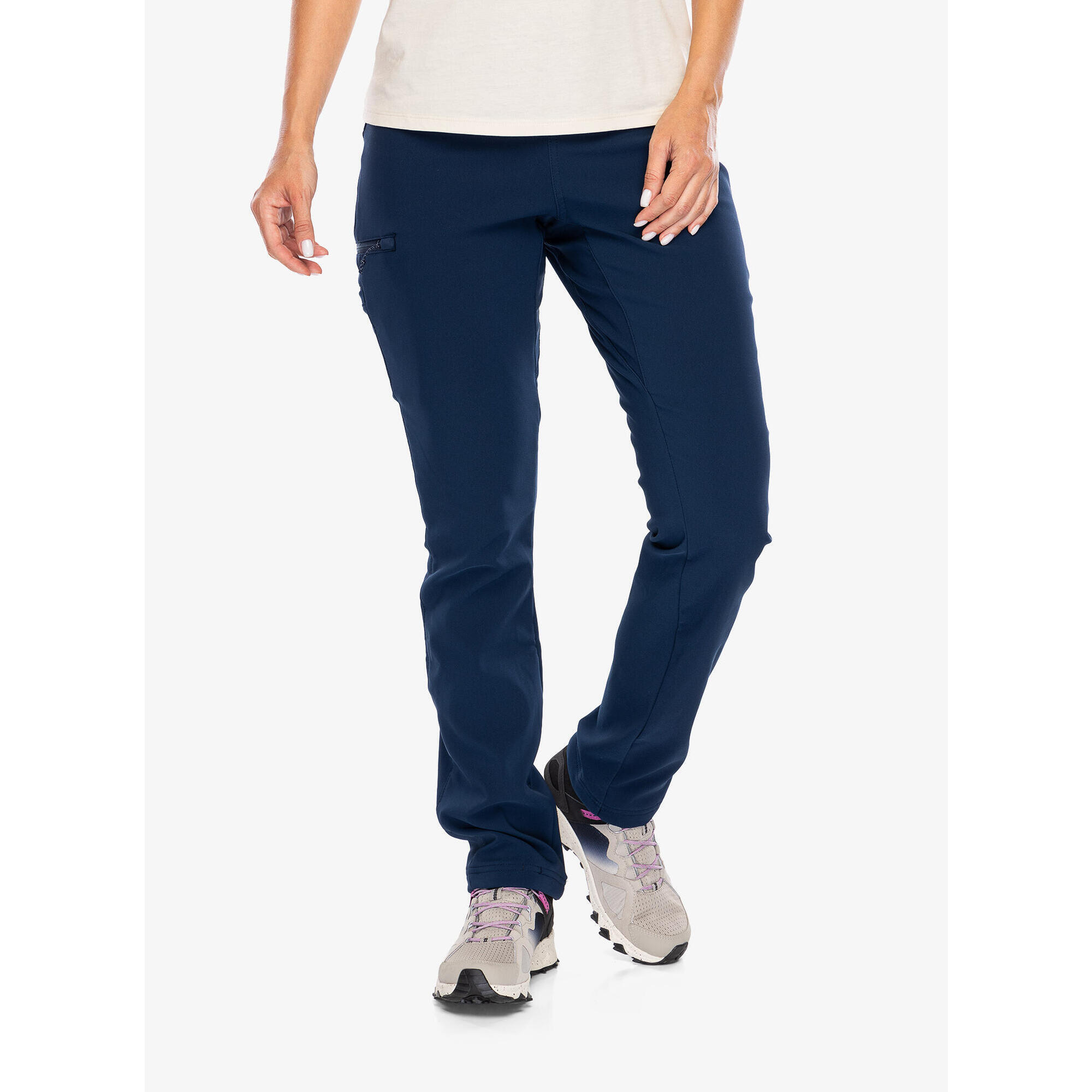 Columbia - Pantalon De Randonnée Taille Haute Columbia Back Beauty Pour Femme - Pantalons - Bleu - 40 M - Decathlon