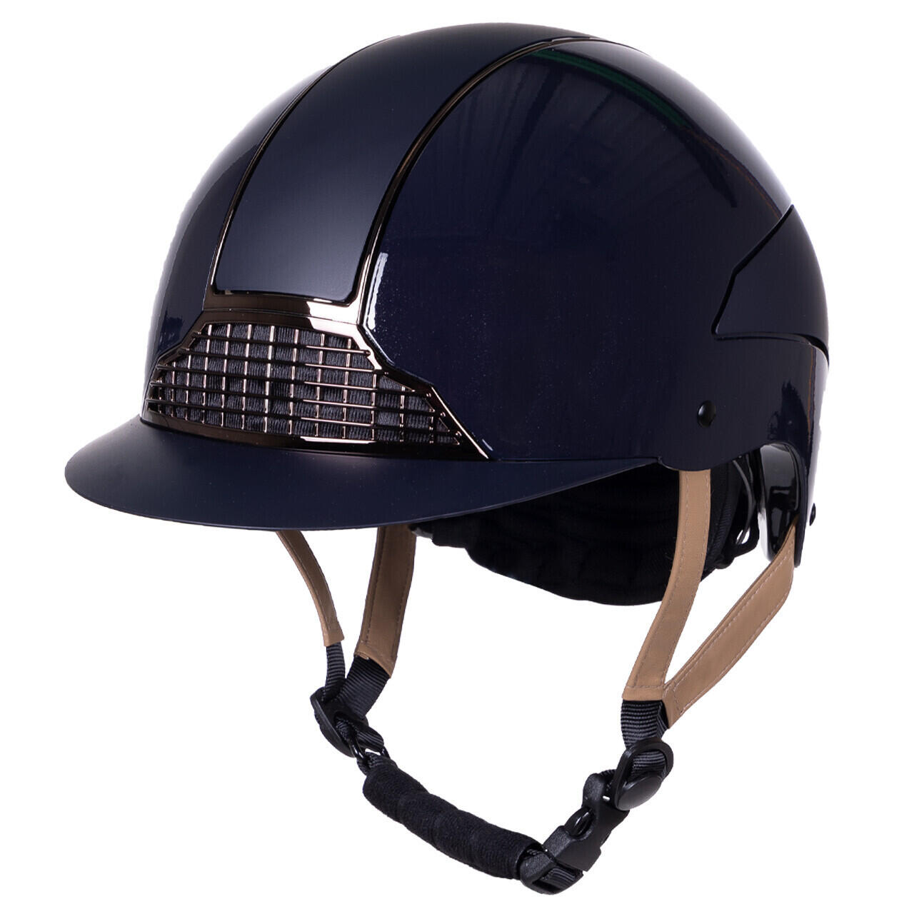 Qhp - Casque D'Équitation Sécurité Qhp Miami - Bombe D'Équitation - Bleu - 55-57 Cm - Decathlon