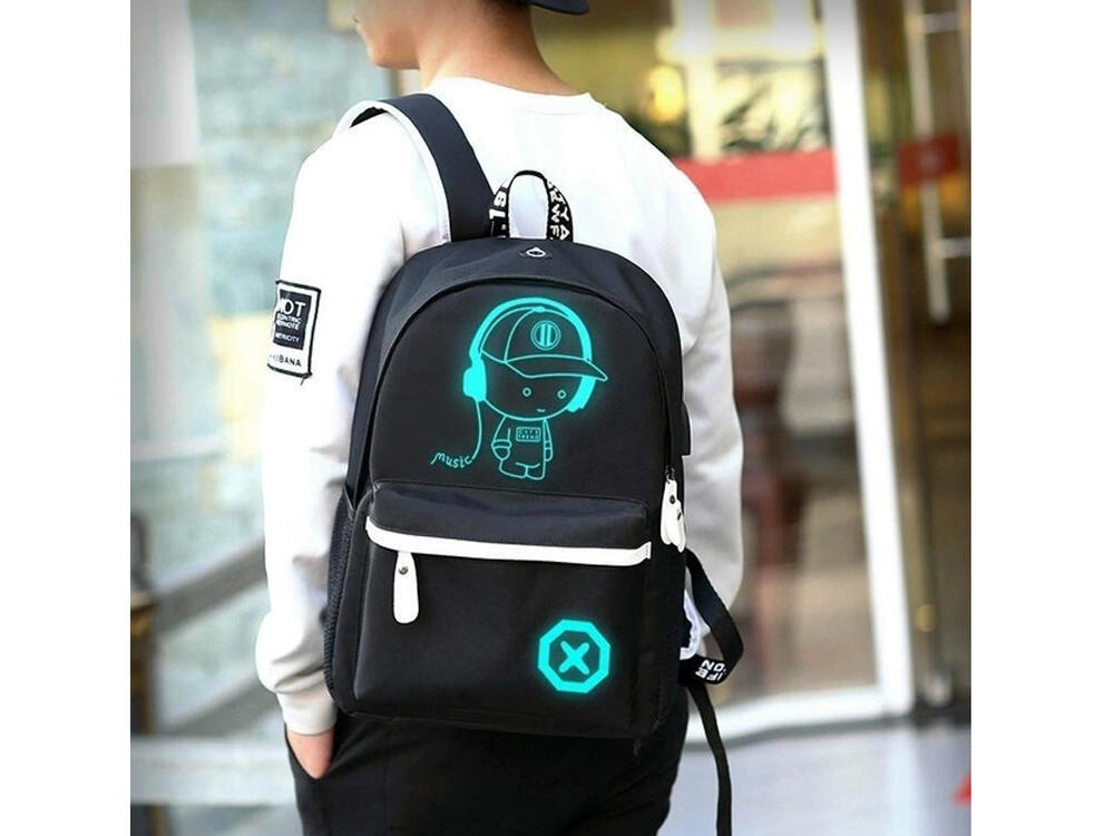 Sac à dos garçon pour l'école ou le sport avec LED 19 litres 4/7