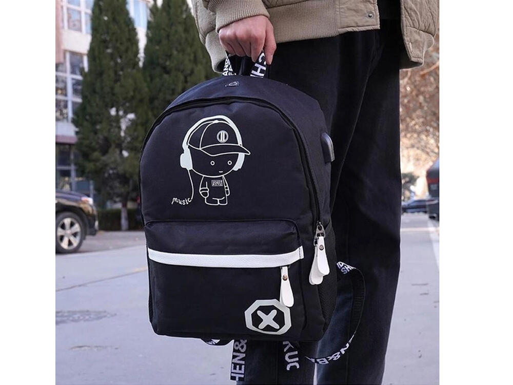 Sac à dos garçon pour l'école ou le sport avec LED 19 litres 2/7