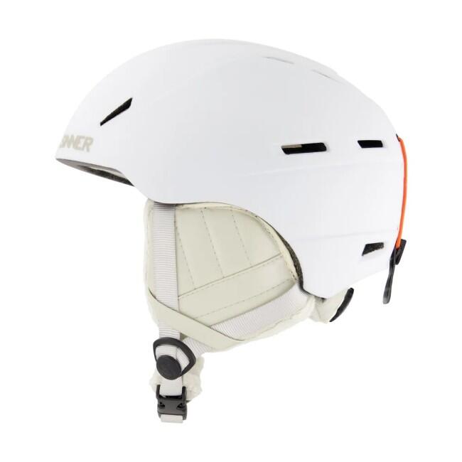 Sí és snowboardsisak SINNER Montblanc Visor, Fehér, Unisex