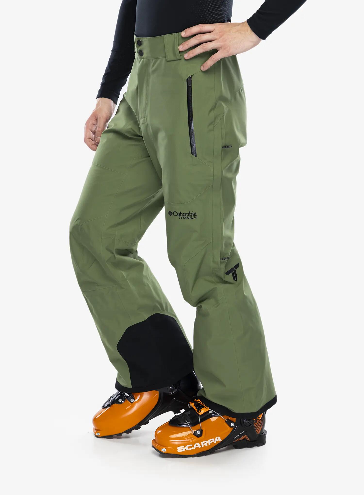 Spodnie narciarskie męskie Columbia Platinum Peak II 3L Pant 3/7