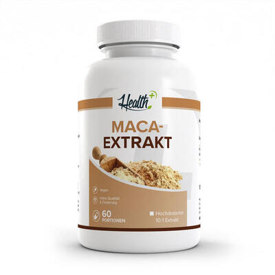 HEALTH+ MACA Extrakt. 120 Kapseln