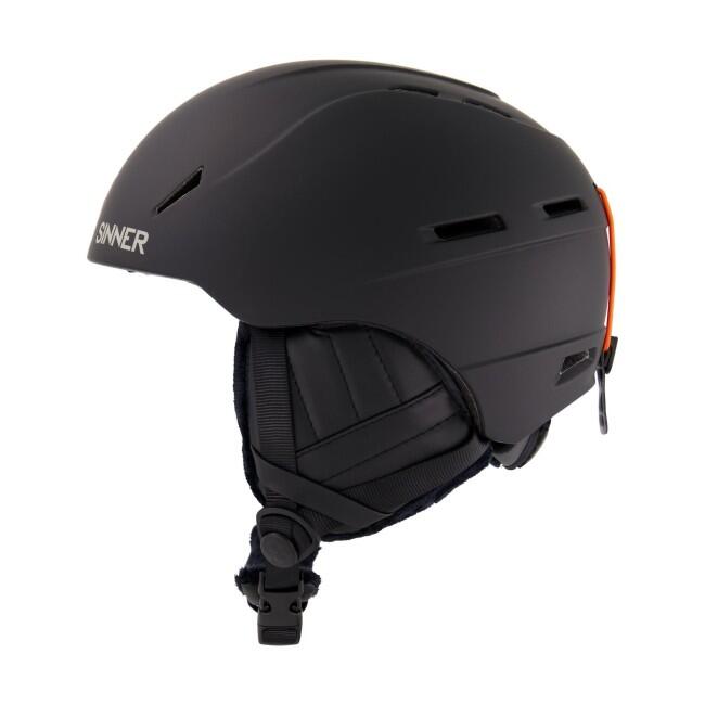 - Ski Sinner Crest Skihelm - Mat Zwart -   cm - Très bon 3/6