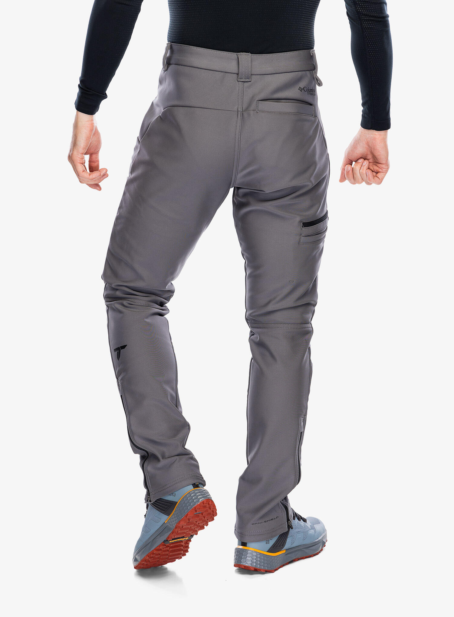 Spodnie softshell męskie Columbia Vast Canyon Softshell Pant 2/7