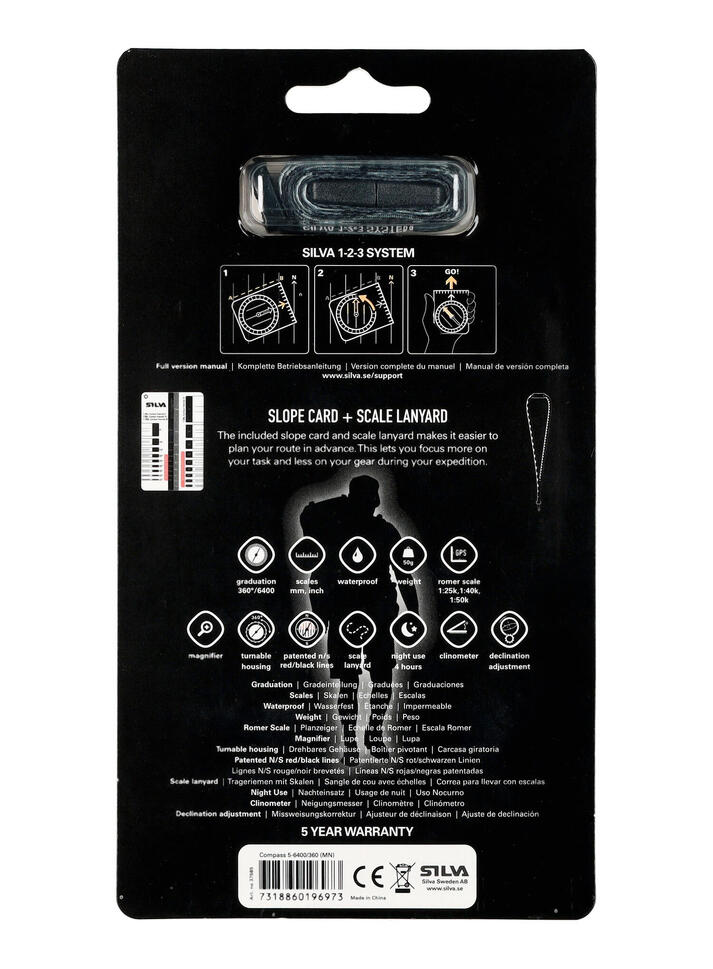 Kompas Silva Compass 5-6400/360