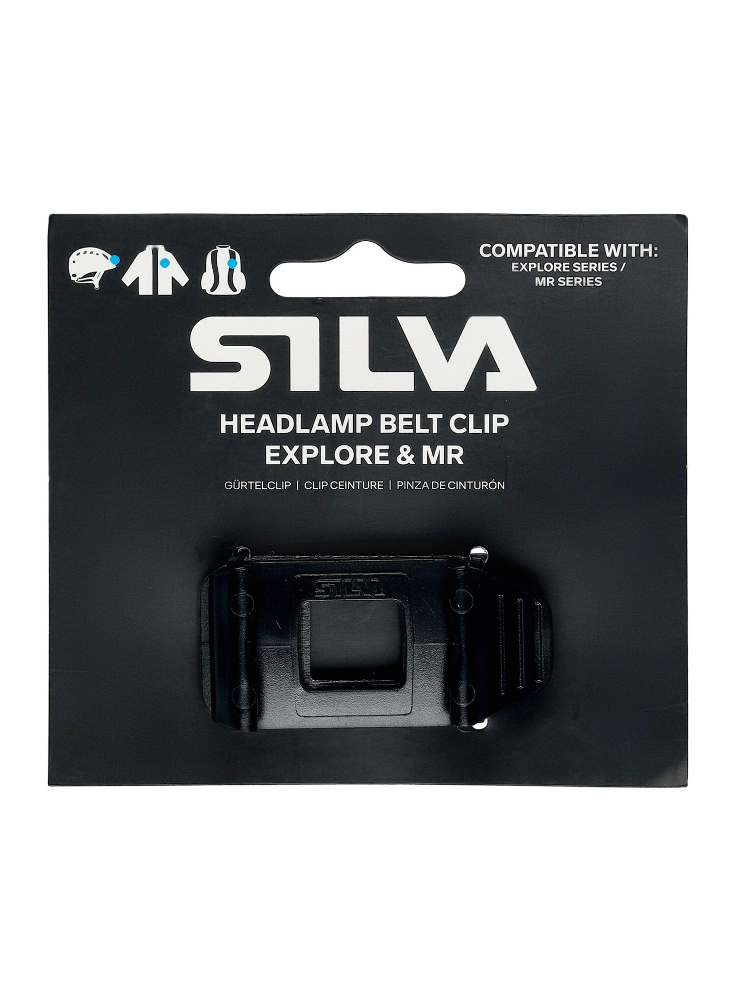 Uchwyt na czołówkę Silva Helmet Bracket/Belt Clip Explore 4/4
