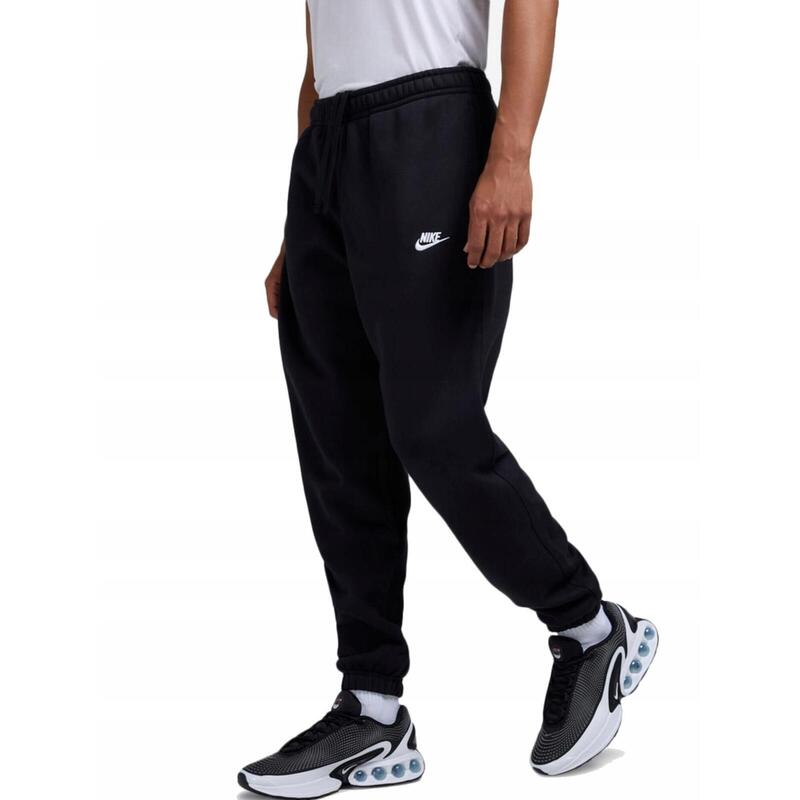 Pulover Fleece Nike Negru din Bumbac