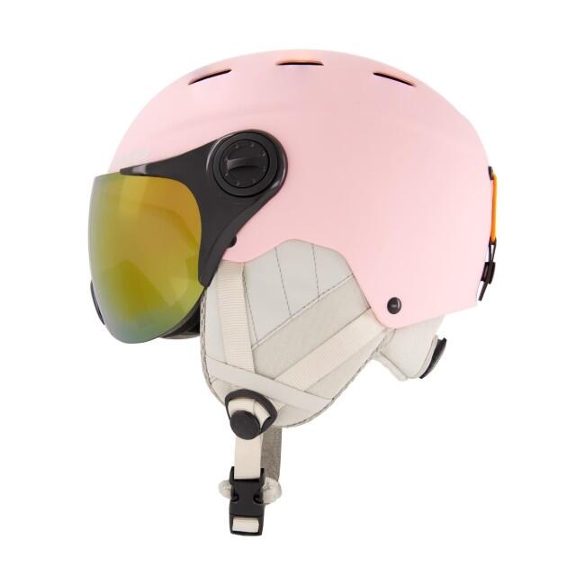 Sí és snowboardsisak SINNER Typhoon Visor, Rózsaszin, Unisex