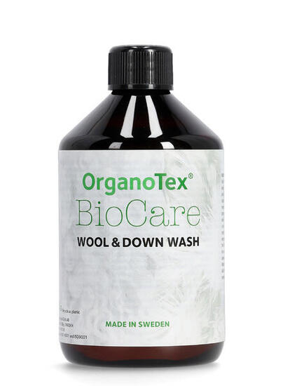 Płyn do prania OrganoTex BioCare Wool Down Wash 500 ml
